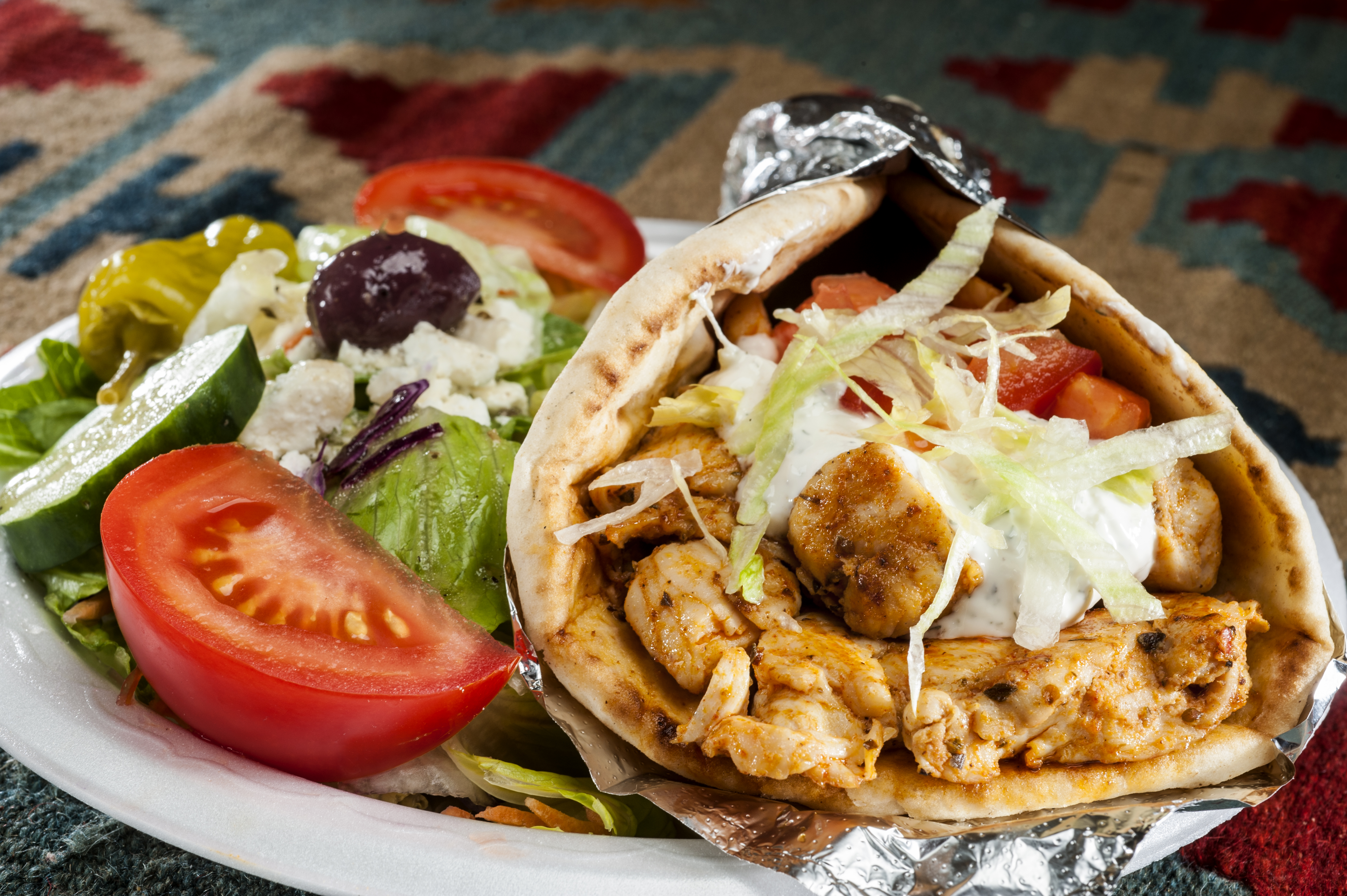 Marinated Chicken Gyro